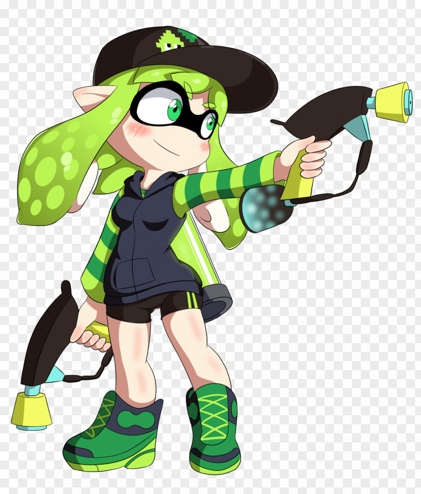 ASSUMPTION Splatoon 2 Drawing PNG