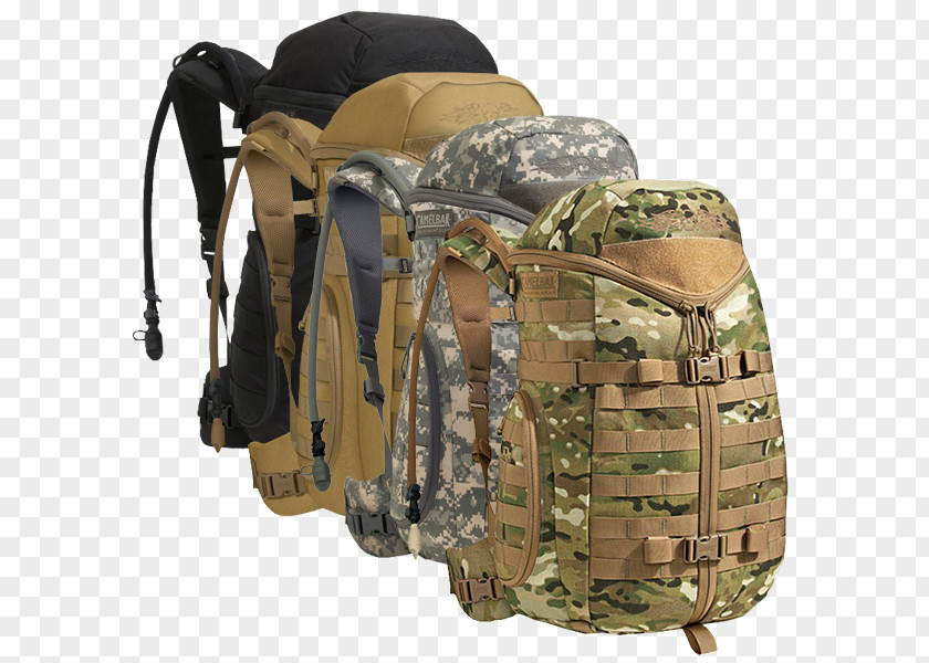 Backpack Military Camouflage MultiCam Clothing PNG