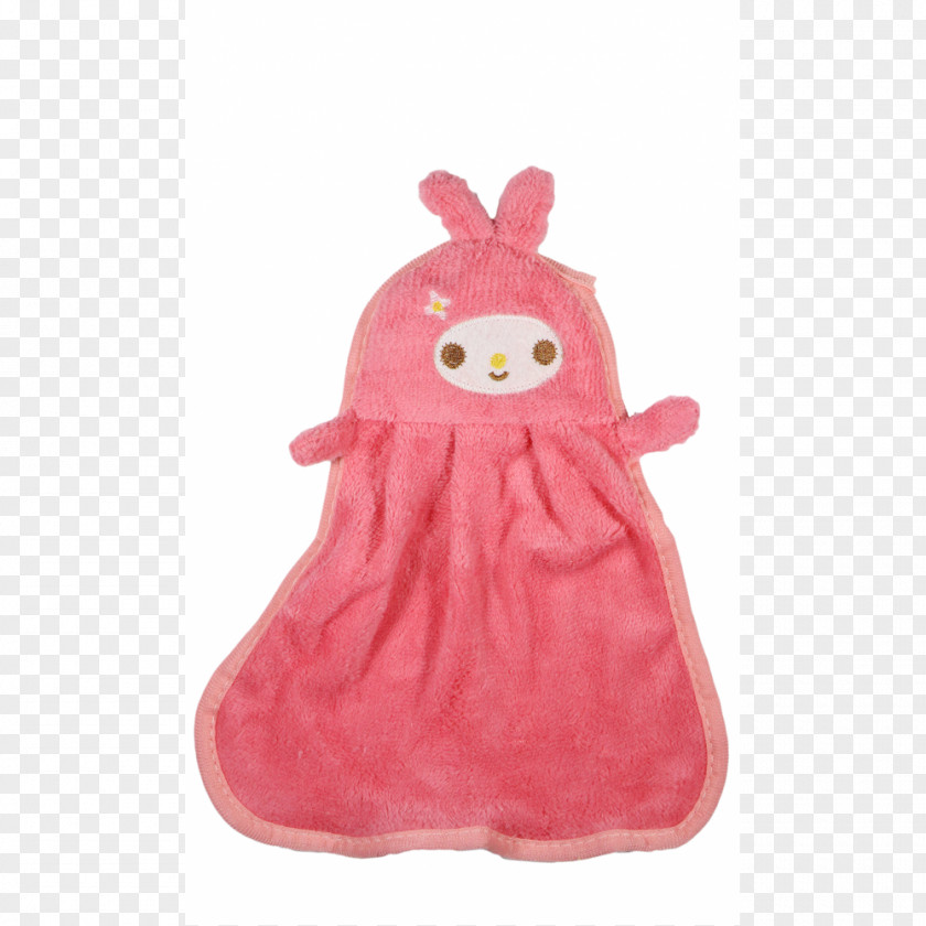 Blue Towel Stuffed Animals & Cuddly Toys Plush Pink M PNG