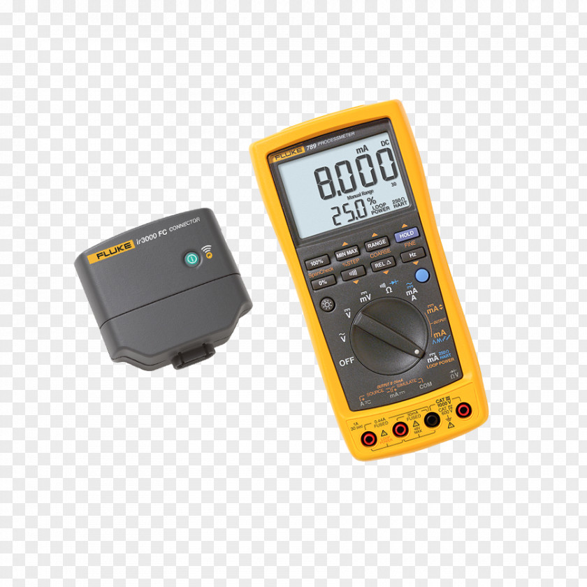 Fluke Corporation Electronics Multimeter Electronic Test Equipment PNG