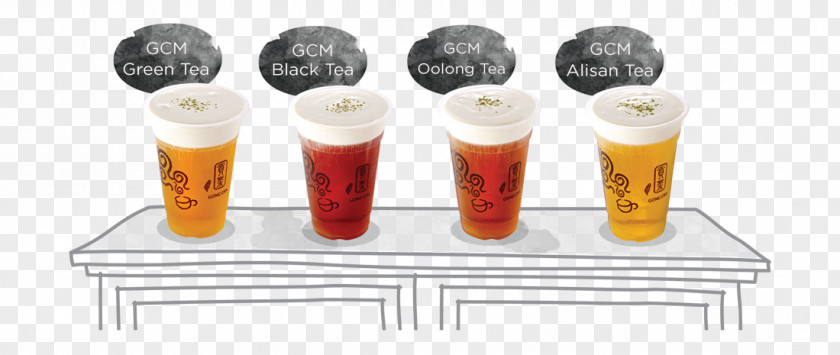 Gong Cha Green Tea Oolong Earl Grey Hồ Tùng Mậu PNG