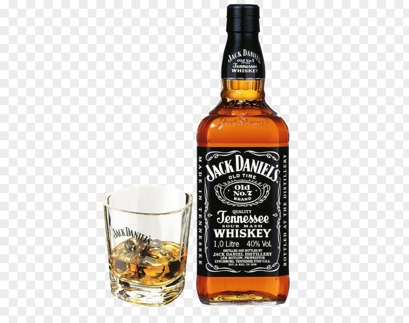 Jack Daniel's Tennessee Whiskey Distilled Beverage Rum PNG