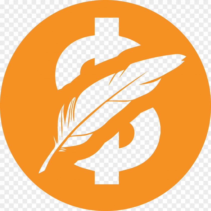 Symbol Logo Orange Background PNG