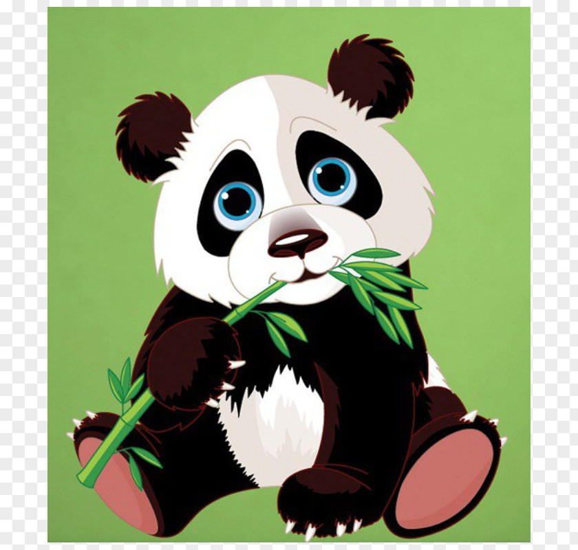 Bear Giant Panda Red Clip Art Drawing PNG