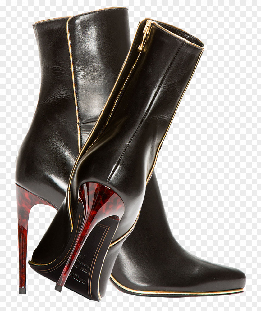 Boot Botina High-heeled Shoe Footwear Riding PNG