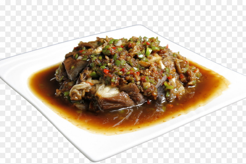 Minced Eggplant Shanghai Cuisine Chinese Beijing Curry PNG