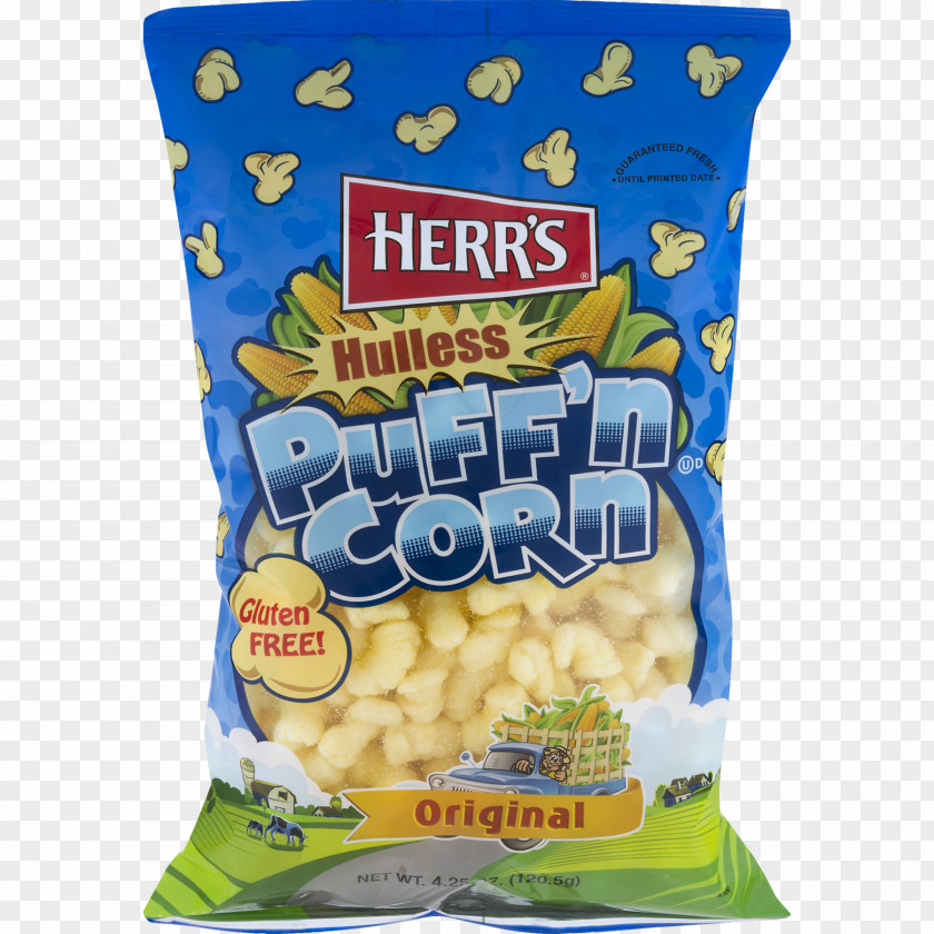 Popcorn Breakfast Cereal Potato Chip Herr's Snacks PNG