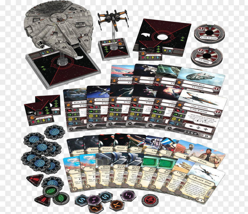 Star Wars Wars: X-Wing Miniatures Game Han Solo Poe Dameron Rey Finn PNG