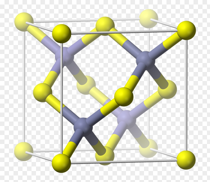 Cellular Lattice Zinc Sulfide Crystal Structure Cubic System Sphalerite PNG