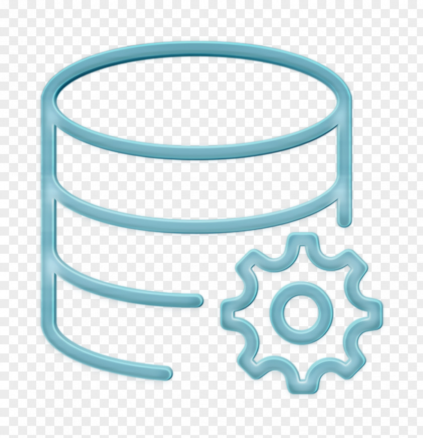 Database Icon Server Interaction Set PNG