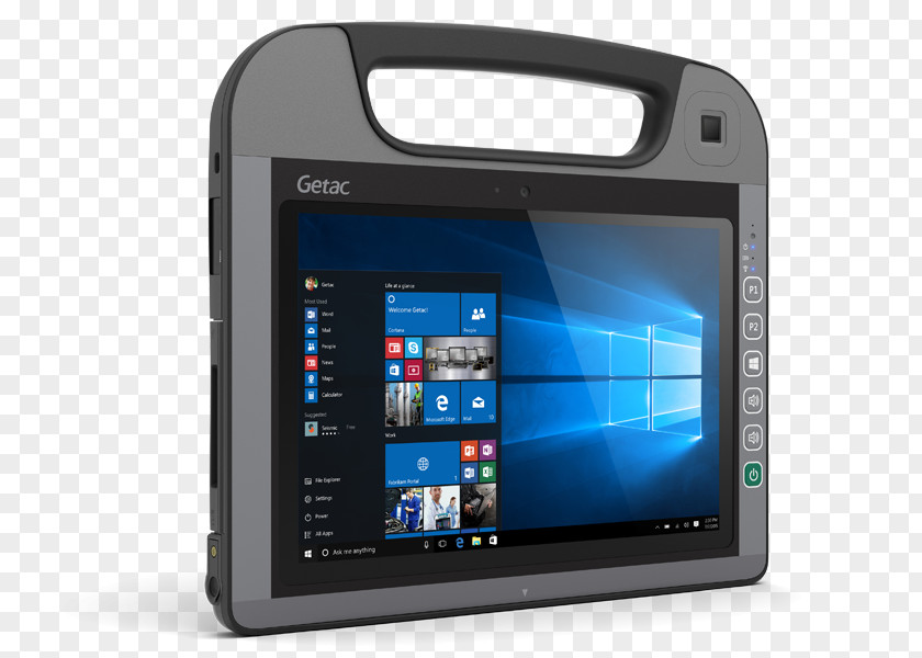 Laptop Microsoft Tablet PC Getac Z710 RX10 10.10 Rugged Computer PNG