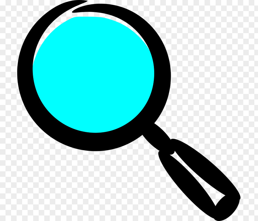 Cartoon Lectures Magnifying Glass Clip Art PNG