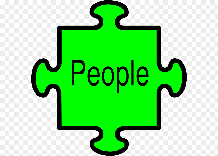 Green People Jigsaw Puzzles Clip Art PNG