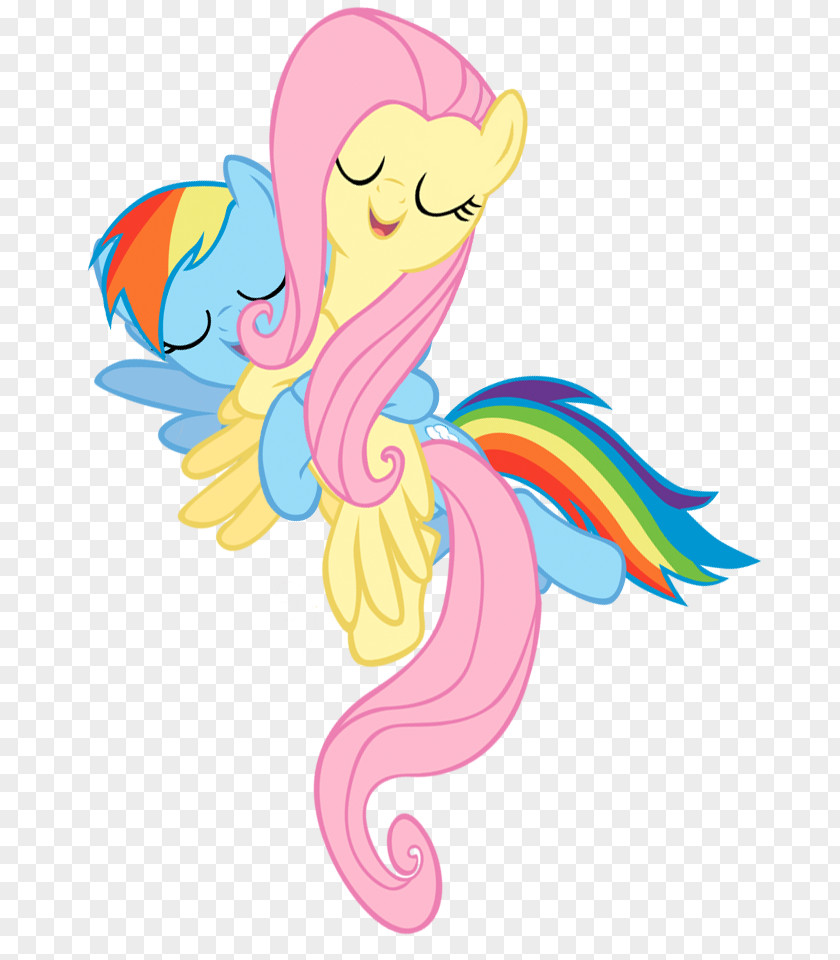 Horse Fluttershy Rainbow Dash Pony Pegasus PNG