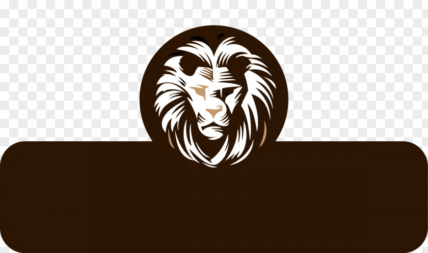 Lion Illustrator Logo YouTube PNG