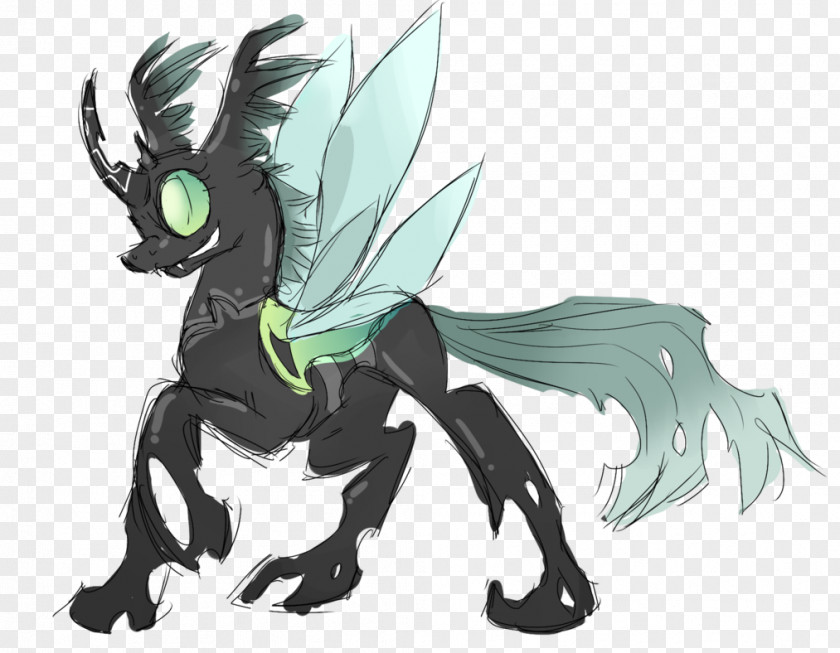 Personality Wings Pony Changeling Drawing DeviantArt PNG