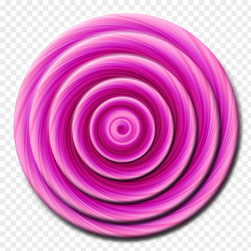 Pink Lollipop Circle Spiral Purple PNG
