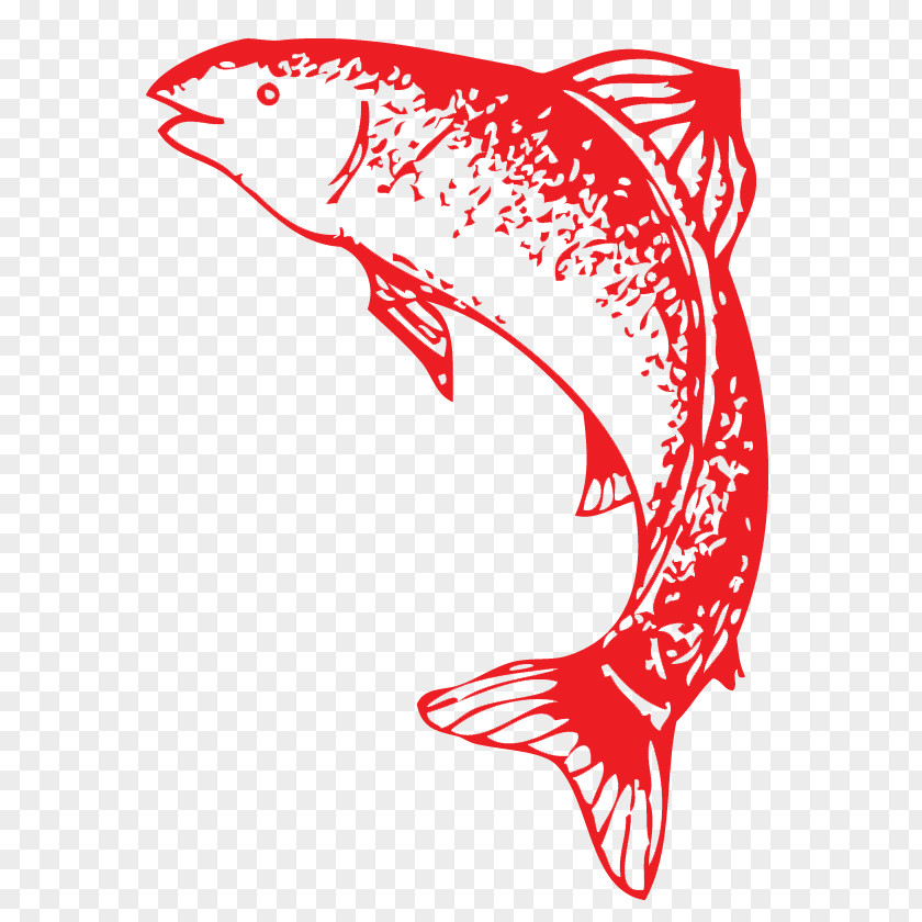 Red Fish Art Logo PNG