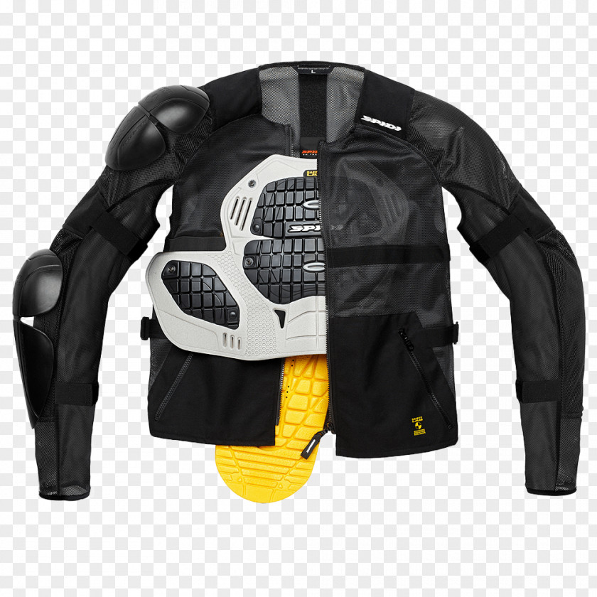 (Sz 2XL/3XL Only) Textile MotorcycleJacket Spidi Airtech Armor Jacket PNG