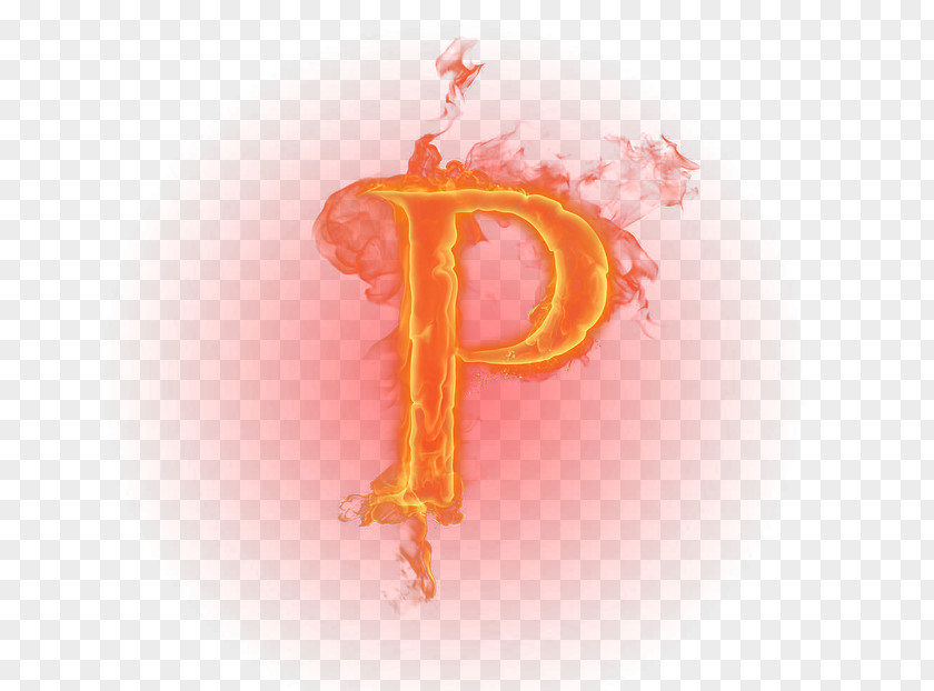 Flame Letter English Alphabet PNG