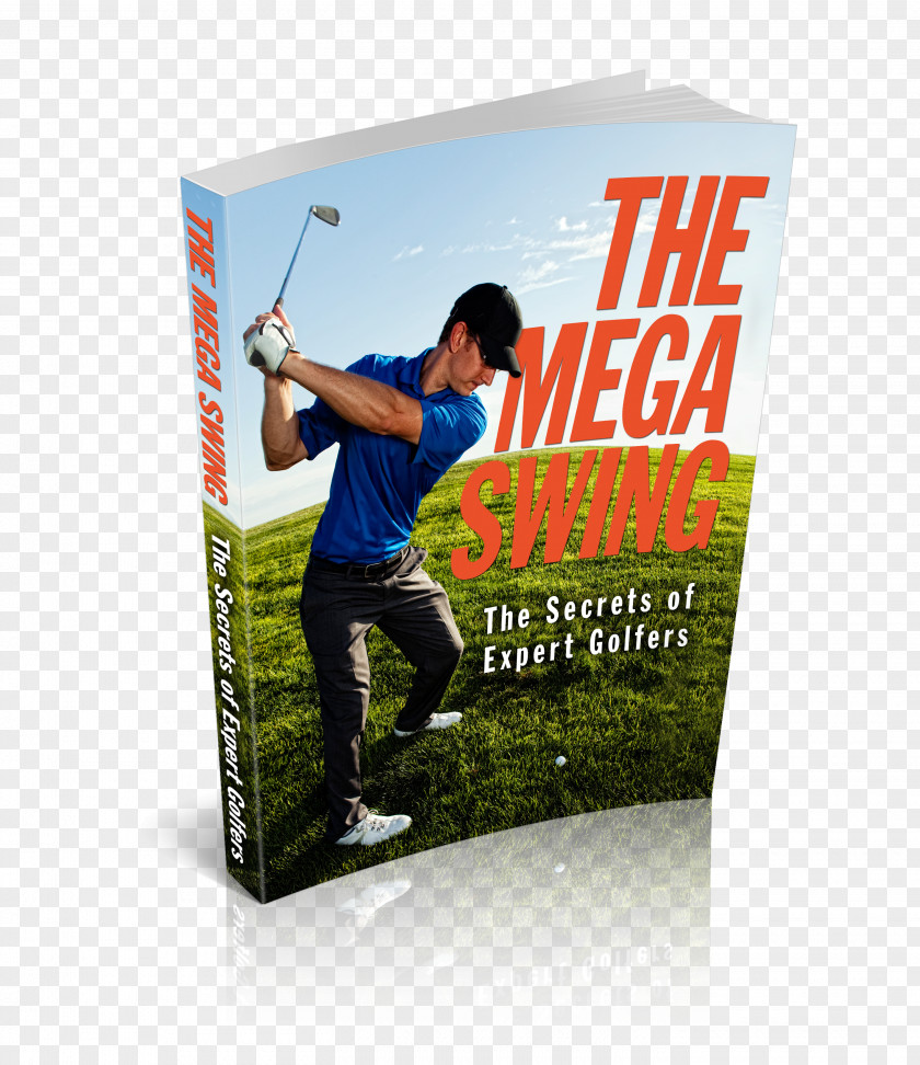 Golf Swing Stroke Mechanics Display Advertising Web Banner PNG