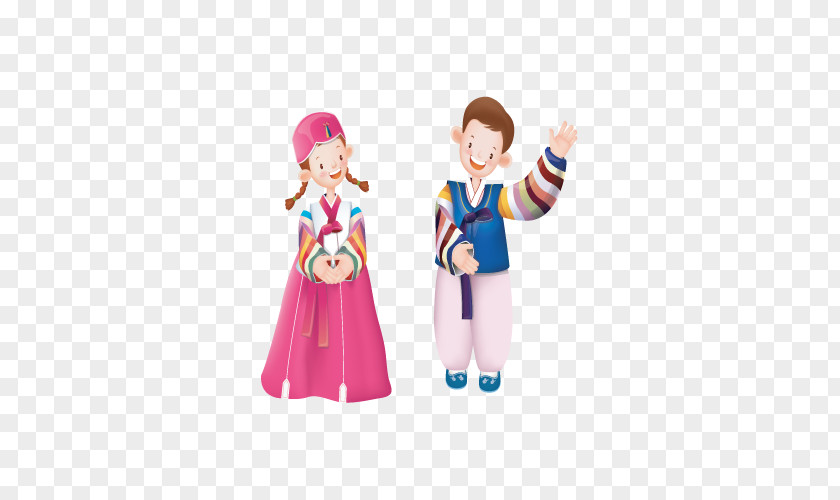 Minority Children Costume PNG