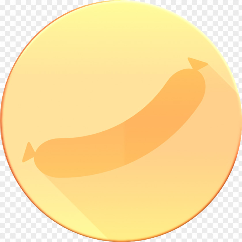 Sausage Icon Circle Color Food Meat PNG