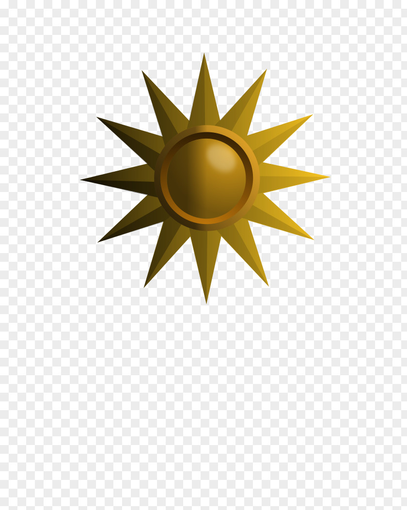 Star The Color Wheel Yellow PNG