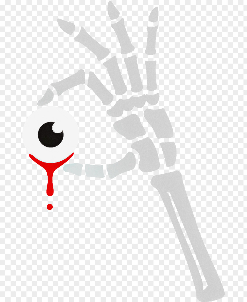 Eyeball Halloween Hand PNG