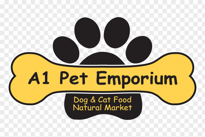 Organic Food Logo Dog Cat A1 Pet Emporium PNG