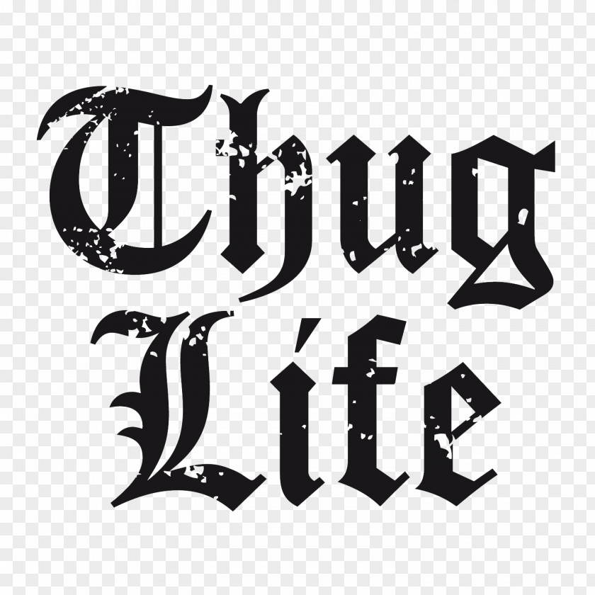 Thug Life Logo Transparency GIF PNG