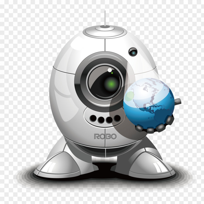 3D Robot Icon Computer Graphics PNG