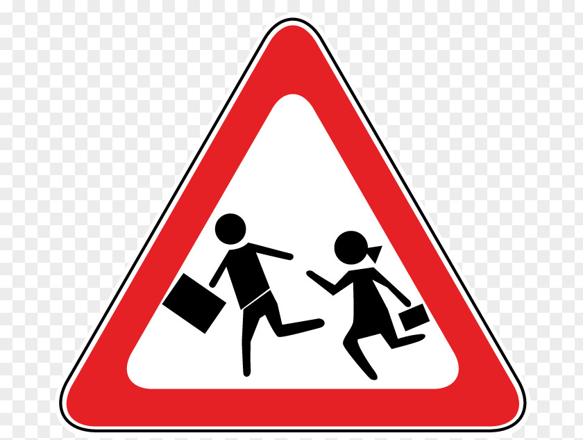 Car Traffic Sign Road Warning PNG