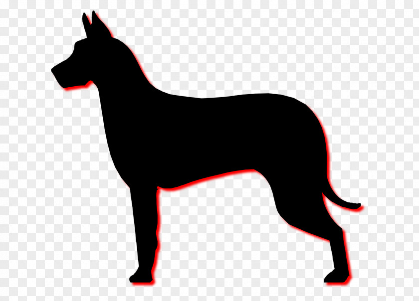 Dogs Dobermann Miniature Pinscher Boxer Puppy Silhouette PNG