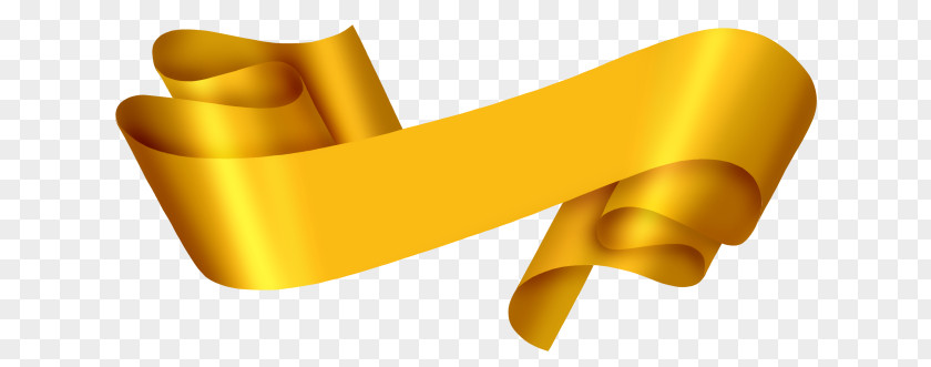 Golden Ribbon PNG ribbon clipart PNG