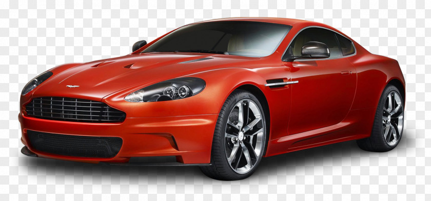 Red Aston Martin DBS Carbon Car 2012 2011 V12 PNG