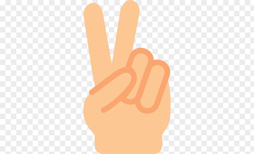 Sign Language V Finger PNG