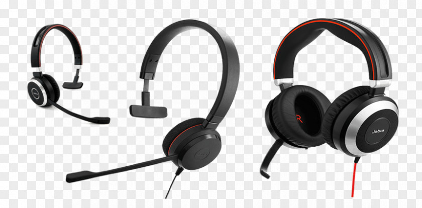 Avaya Wireless Headset Jabra Evolve 80 MS Stereo Active Noise Control Noise-cancelling Headphones PNG