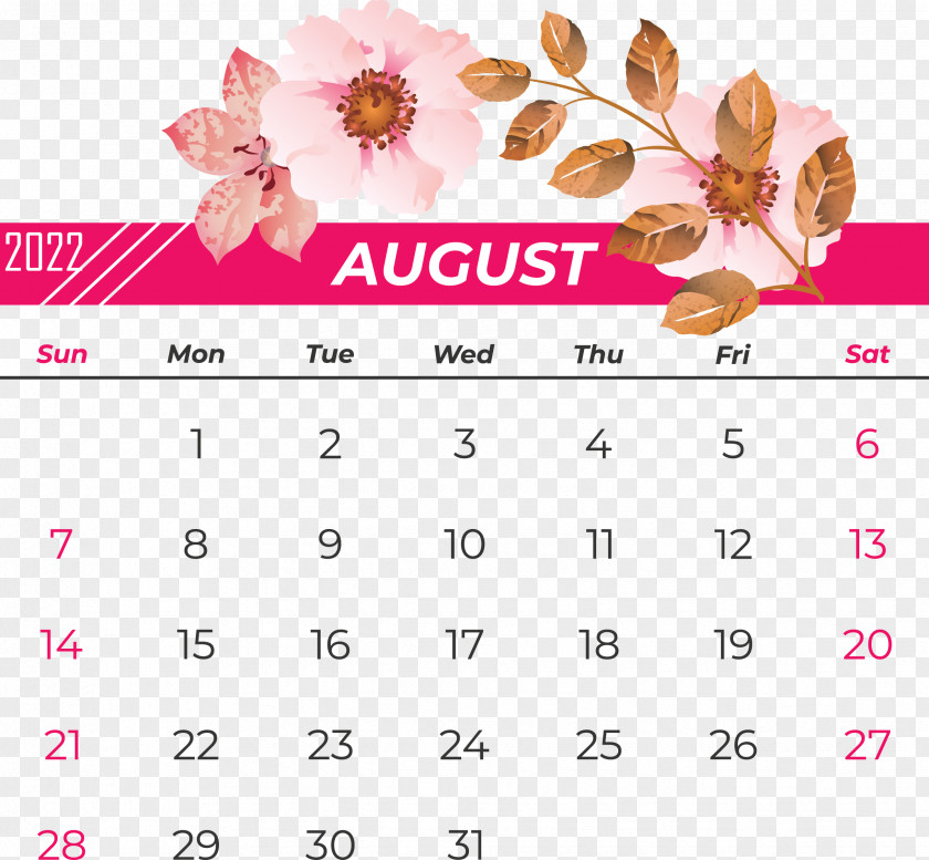 Calendar Line Font Petal Flower PNG