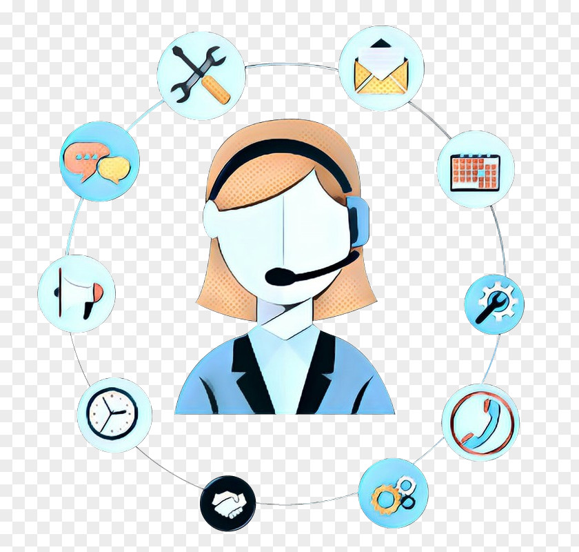 Call Centre Technology Clip Art Icon PNG