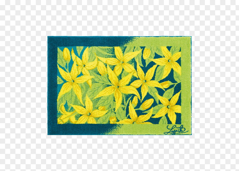 Jasmin Yellow Blue Color Acrylic Paint Picture Frames PNG