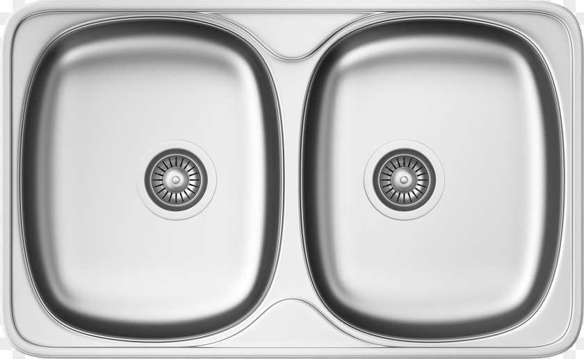 Kitchen Sink Stainless Steel PNG