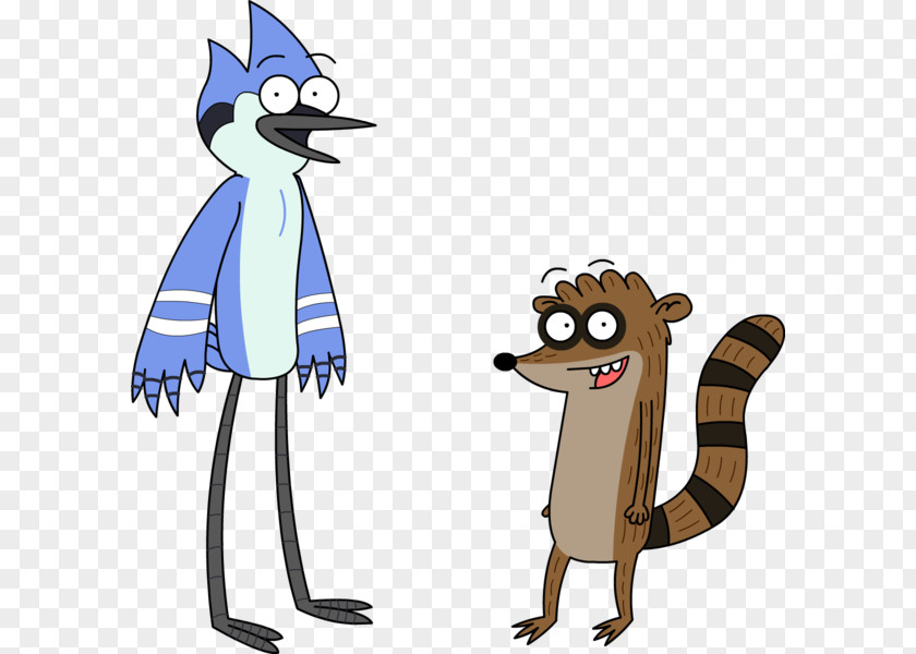 Rigby Mordecai Character Slenderman PNG