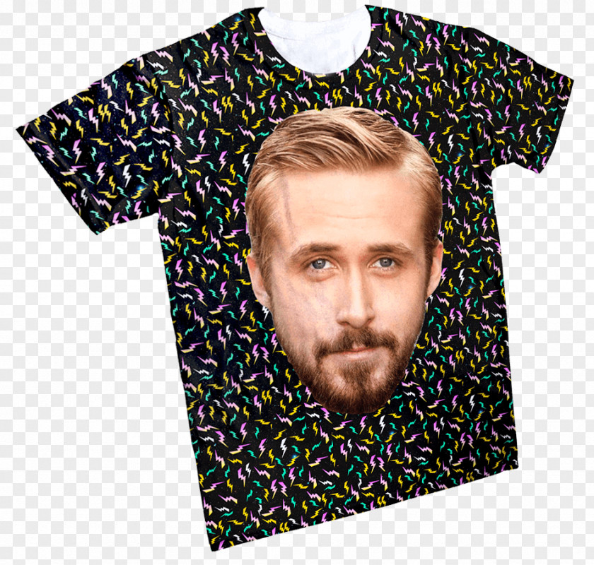 Ryan Gosling Lookbook.nu T-shirt Beard PNG