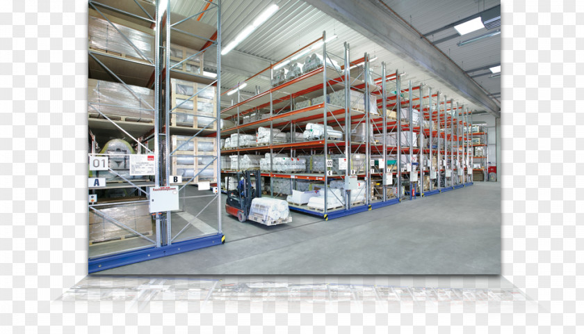 Warehouse Hylla Pallet Racking Logistics PNG