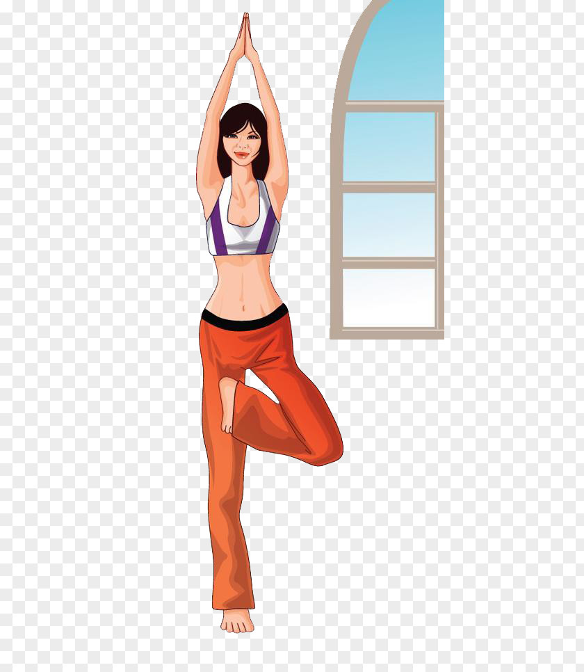 Yoga Cartoon PNG