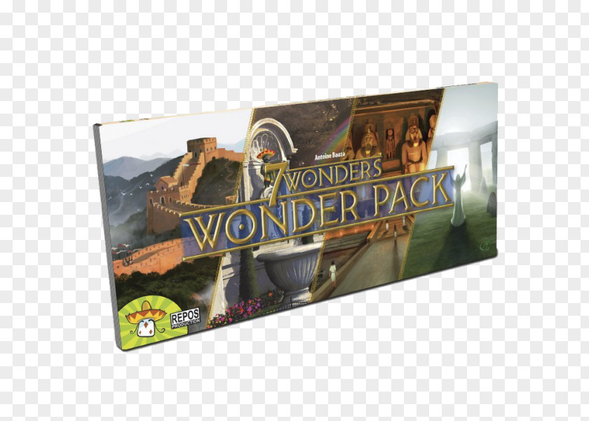 Repos Production 7 Wonders: Wonder Pack Expansion New7Wonders Of The World Game PNG