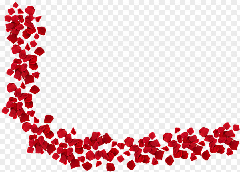 Valentine's Day Petal Love Point Circle PNG