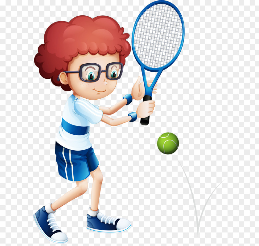 Boys Tennis Play Child Clip Art PNG