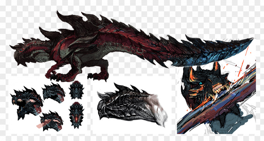 Dragon Monster Hunter Generations Hunter: World Capcom Dauntless PNG